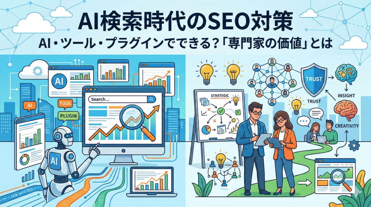 SEO対策はAI・ツール・プラグインでできる？