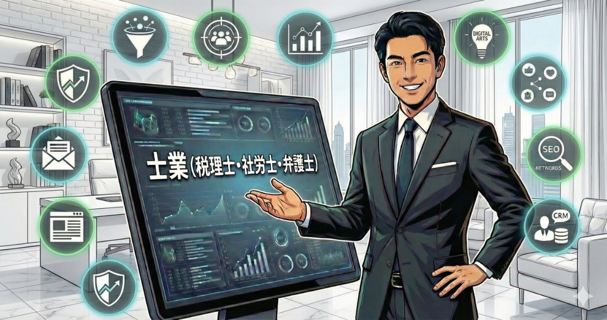 士業（税理士・社労士・弁護士）向け外部CMO