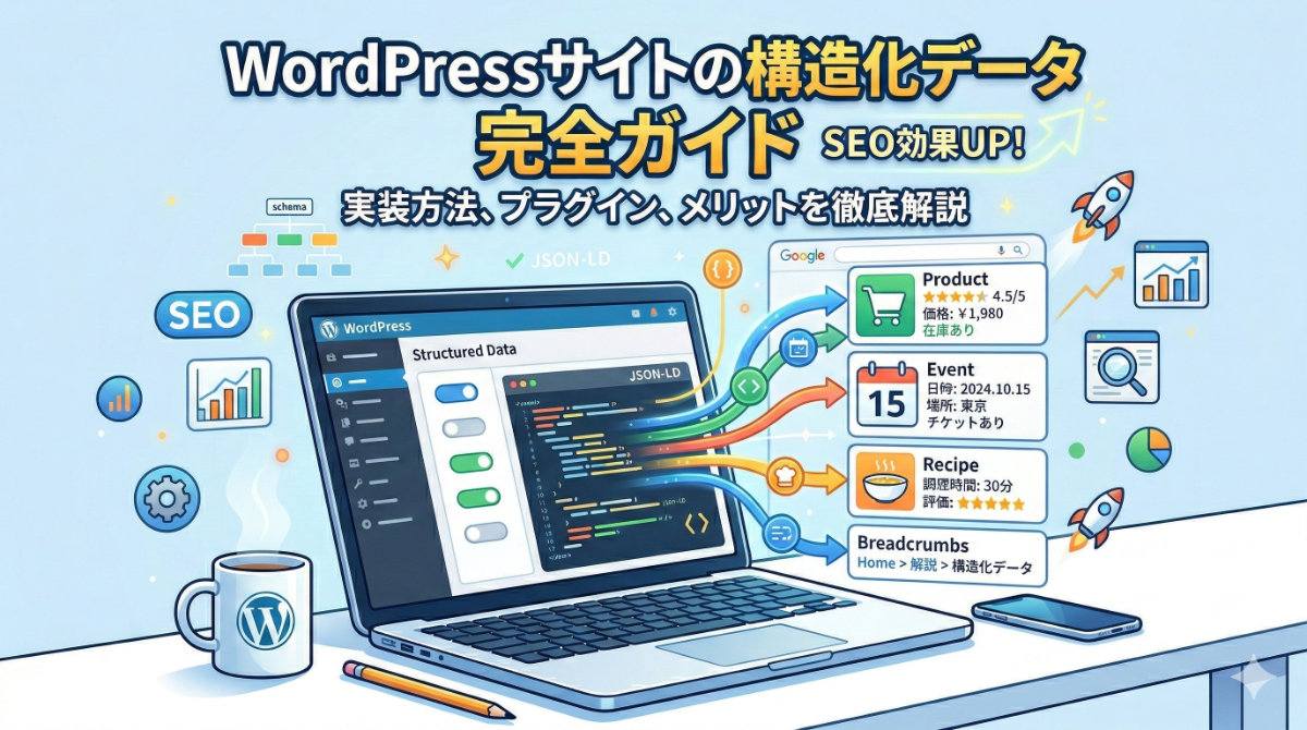 WordPressサイトの構造化データ完全ガイド